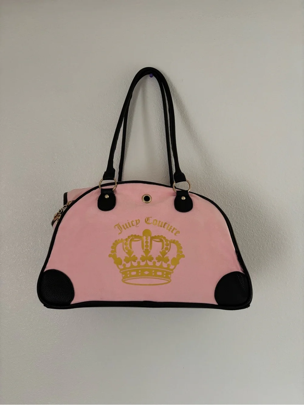 Juicy Couture Pink Pet Carrier